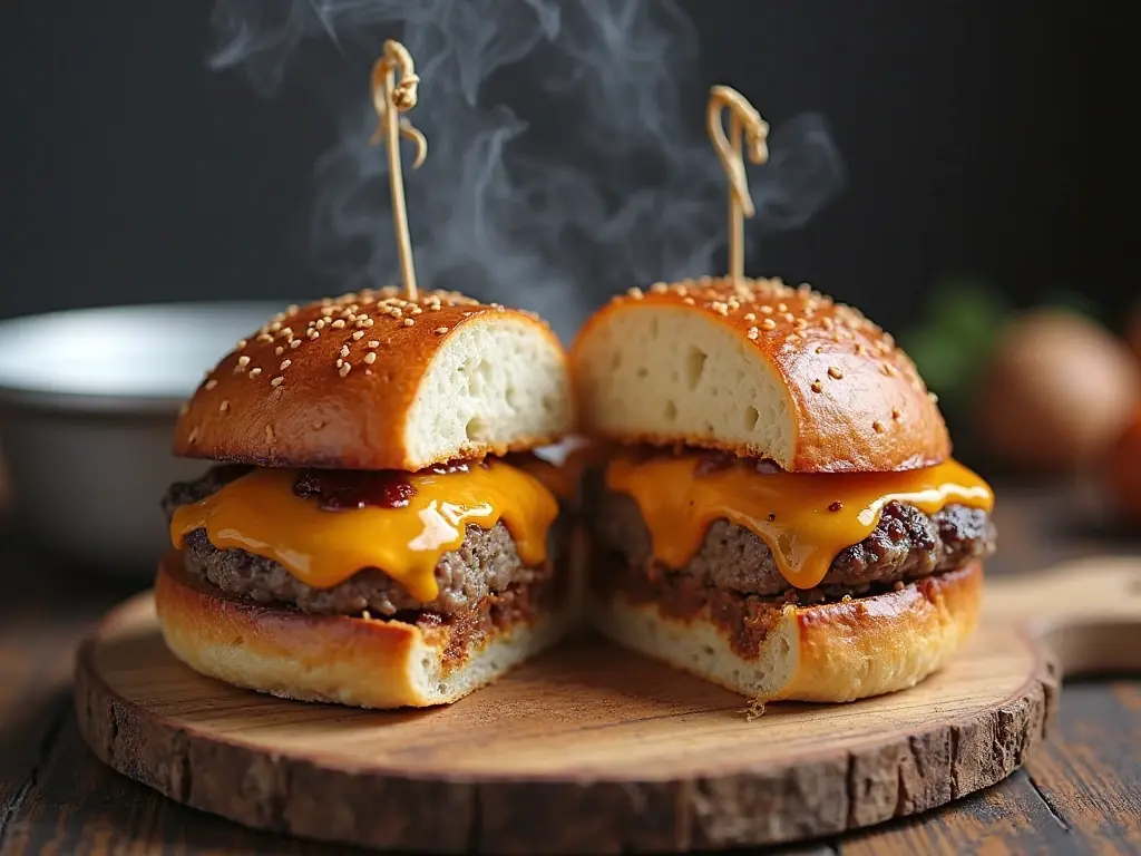Juicy oven-baked Burgers in the Oven