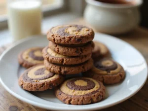 Peanut Butter Brownie Swirl Cookies Recipe: The Best Sweet & Salty Combo