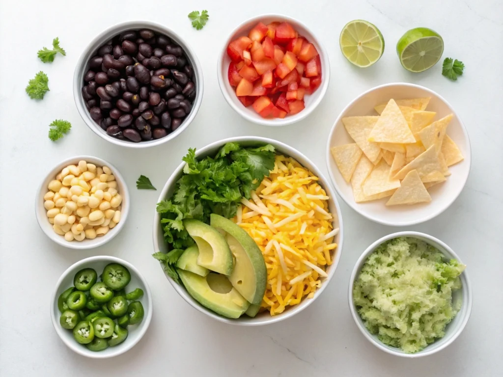DIY Taco Salad Assembly Process – Step by Step
